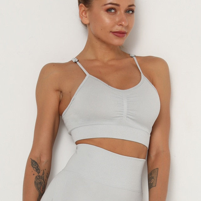 Sportlift Ultra Sports Bra in Light Grey